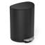 simplehuman 6 Liter / 1.6 Gallon Semi-Round Bathroom Step Trash Can-1805709563