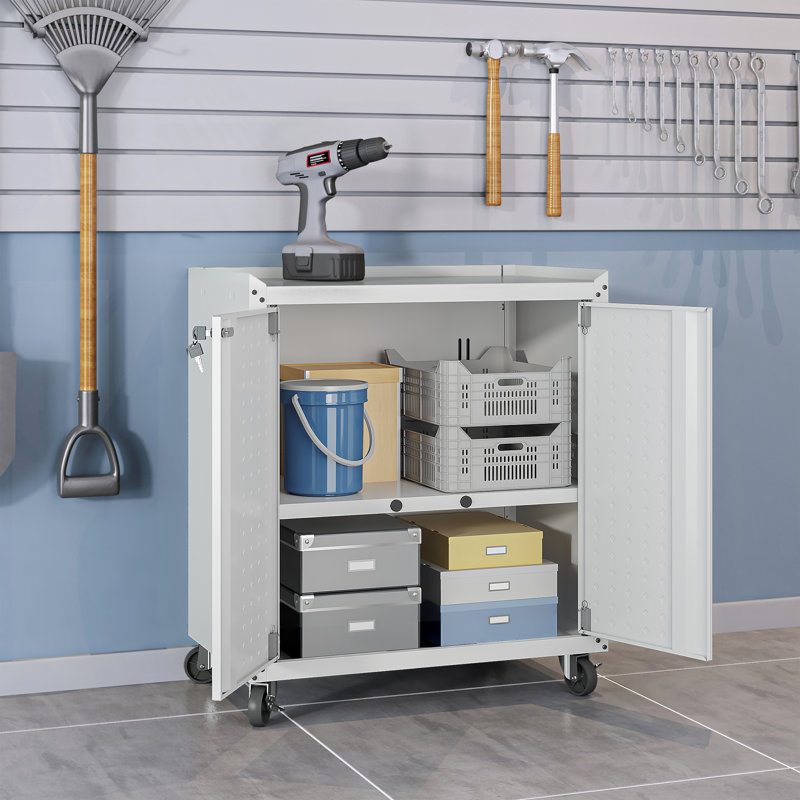 The Twillery Co.® Sibley Textured Garage Complete Storage System | Wayfair