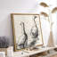 Serene Geese, reproduction d'art sur toile-1399654100-1399654106