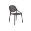 Ensemble de chaises de salle à manger empilables contemporaines pour espaces extérieurs-1465878403