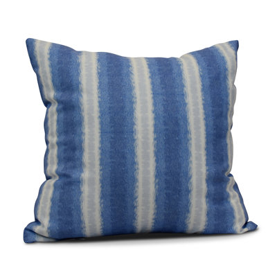 Housse et insert de coussin carré extérieur Intercoastal Waterway