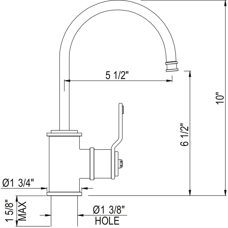 Armstrong™ Filter Kitchen Faucet, Satin Nickel