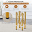 Structure de table pliante simple en acier inoxydable - multifonctionnelle et peu encombrante-980374174