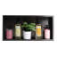 Tablette de douche adhésive en acier inoxydable-91736901