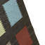 Hand Knotted Wool Area Rug in Patchwork