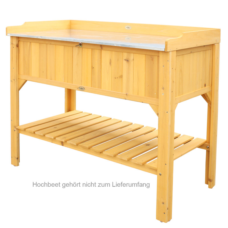 Wood Weather Resistant Raised Garden Extension Kit