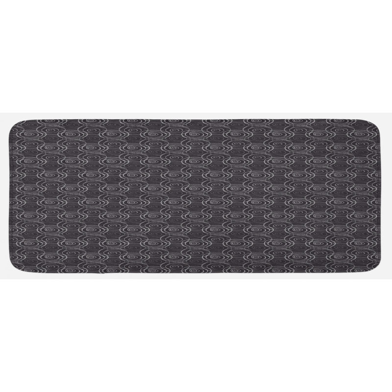 Tapis de cuisine abstrait