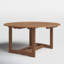 Fleur 6-Person Round Dining Set