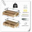 Tablette flottante en bois 2 pièces Calogera-673524121