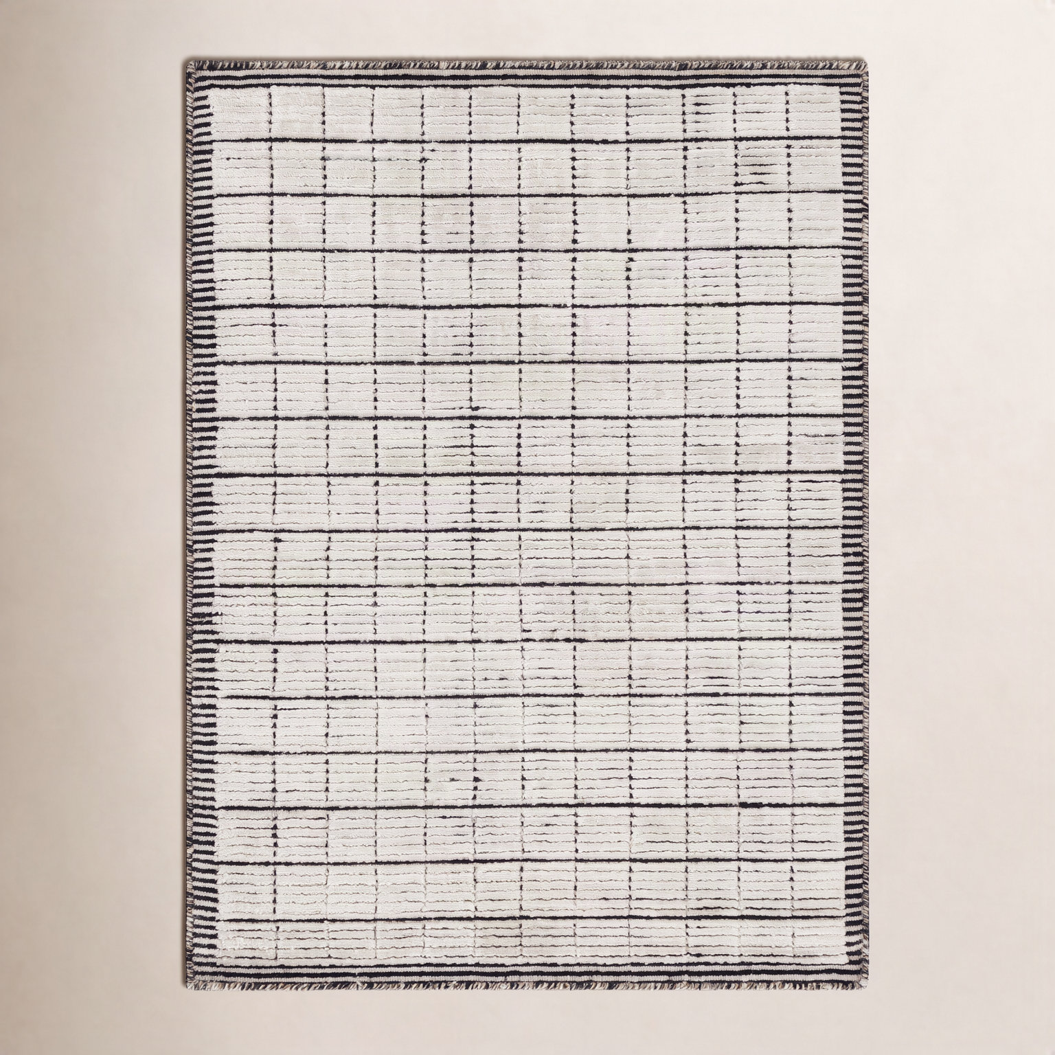 Jacey Hand-Woven Geometric Rug, Rectangle 2' x 3'