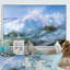 Warm Surf Waves - Reproduction de photo sur toile-290966426-290966400