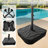 15FT Double-Sided Rectangle Patio Umbrella with Base – Outdoor Market Sun Shade – UV-Resistant, Waterproof Polyester Canopy, Crank Handle – For Poolside, Backyard, Garden Table – Beige-362322853