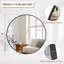 Miroir mural rond en aluminium Bhage-747923988-747923979
