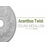 Endurathane Acanthus Twist Ceiling Medallion, 23 5/8"OD x 4 5/8"ID x 1 7/8"P (Fits Canopies up to 8 3/8"), Factory Primed-29361413