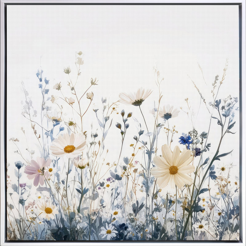 Art mural sur toile Wildflowers in Morning Light II
