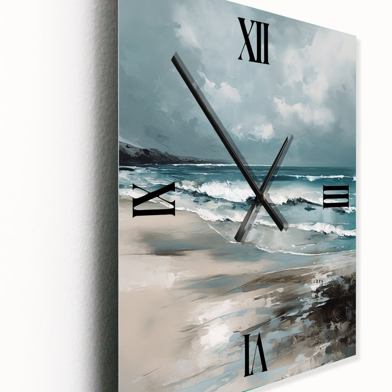 Horloge murale Iounona - Paysages, H 32 po x l 16 po x P 1 po
