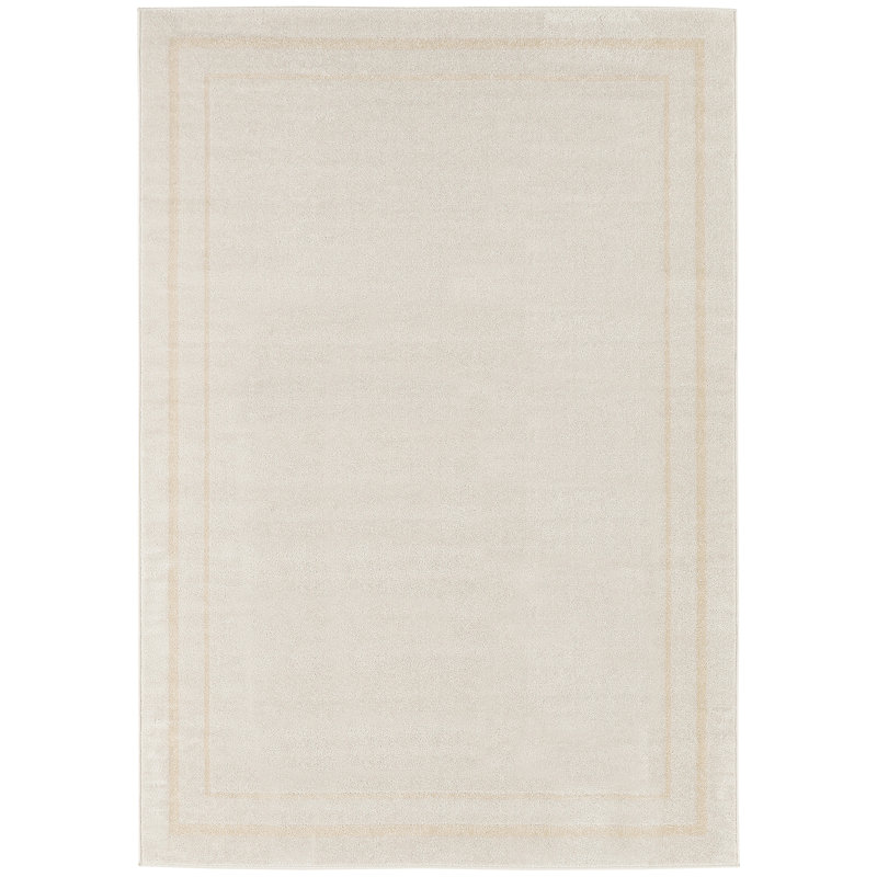 Tapis intérieur / extérieur ivoire Nourison Essentials, Rectangle 5 pi x 7 pi
