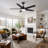 Homedream 48" Modern Ceiling Fan With Light ABS Blades 3Cct Dimmable Reversible Dc Motor Timer Memory Remote-92476305
