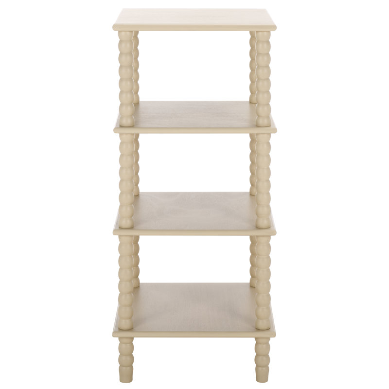 Dilyn 4 Tier Shelving Unit, Sand