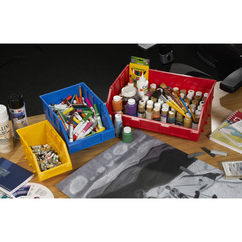Bac de rangement en plastique