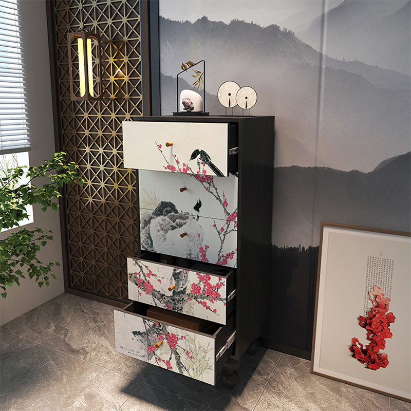Armoire de décoration rétro multifonctionnelle pratique