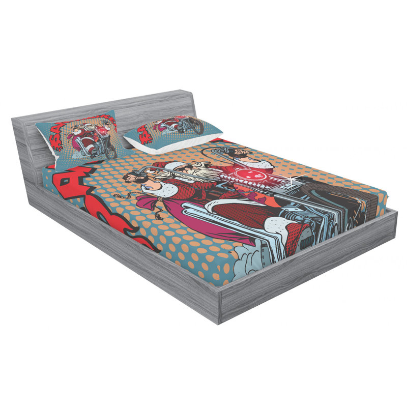 Microfiber Sheet Set, Full Sheet Set with Fitted Sheet
