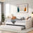 Upholstered Daybed With Trundle And Usb&Type-C Charging Ports-802961906