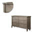 Commode double l 19 po Isatu