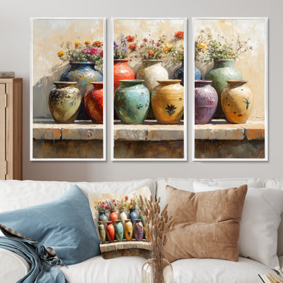 Ensemble de décorations murales Farm Pottery Earthy Treasures III - Boho Pottery