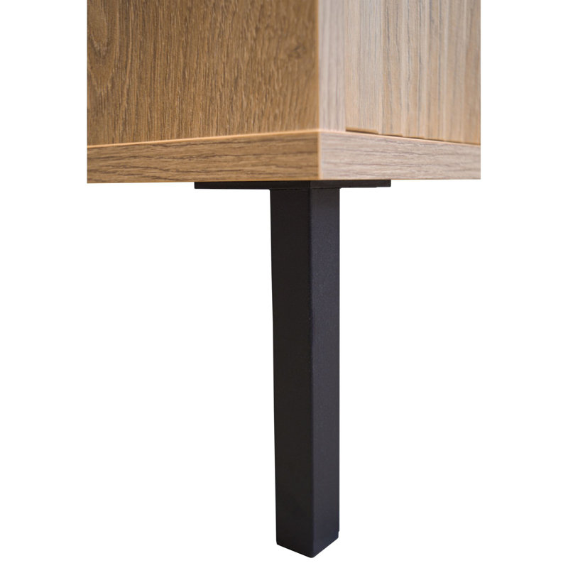 51.8cm W Manufactured Wood Bedside Table
