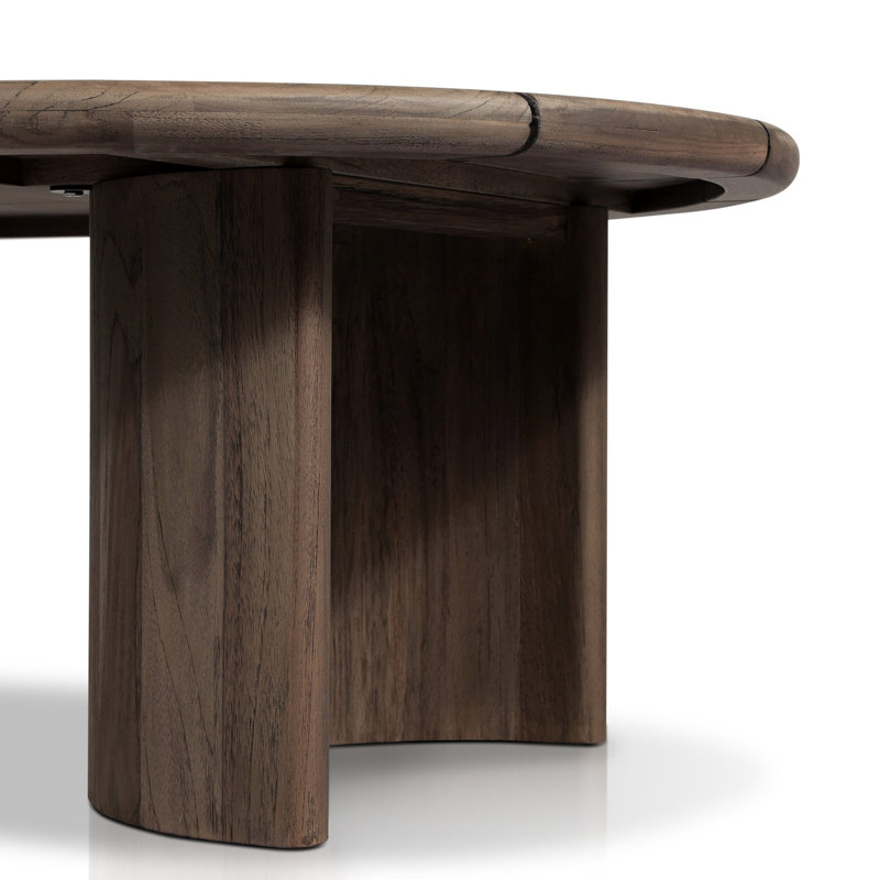 Paden Outdoor Coffee Table-Stained Toasted Brown-FSC