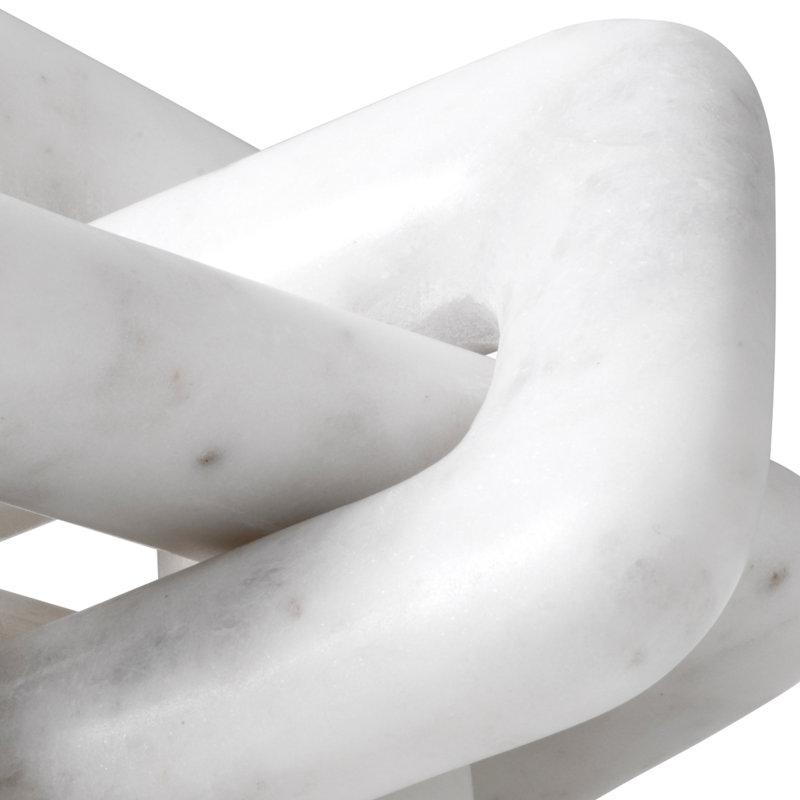 Eras Marble Figurine / Sculpture, White
