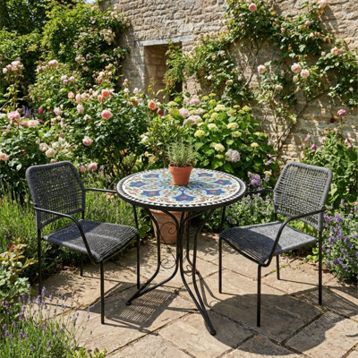 2 - Person Patio Dining Set Round Table