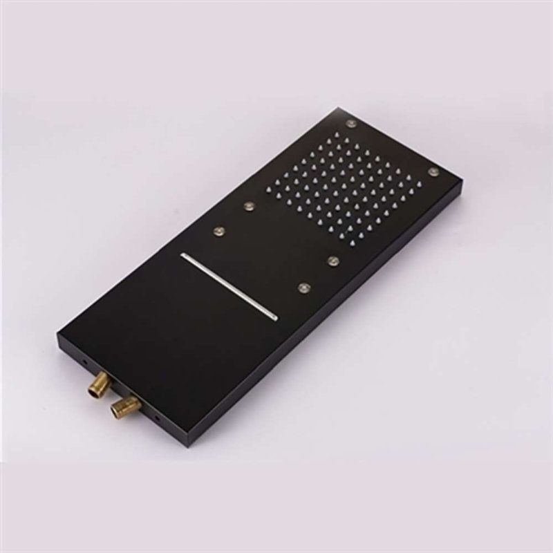 BathSelect Rainfall LED Color-Changing Shower Faucet – Oil Rubbed Bronze, Dual Spray Modes