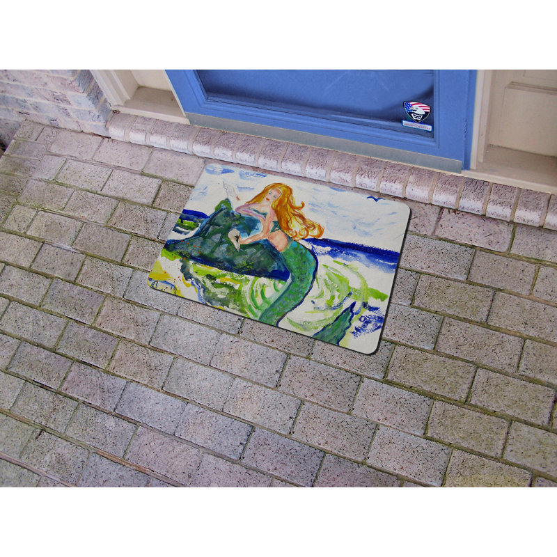 Tapis de porte antidérapant Artemis, Rectangle 1 pi 6 po x 2 pi 2 po