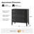 Shera Modern 28"W 3-Drawer Solid End Table with Integrated Power Station-1186330690