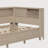 Wood Daybed with Storage Shelves and 3 Drawers-2039313131