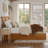 Lamareon Solid Wood Platform Bed with Footboard & Roll Out Trundle Bed-245492667-226224414