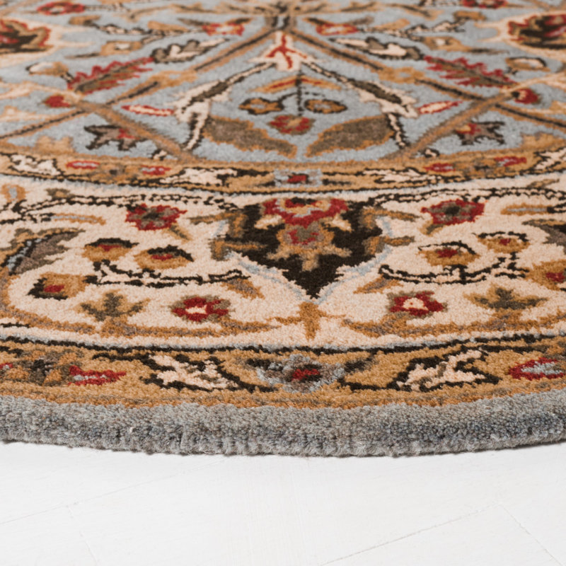 Tapis oriental en laine touffeté à la main Fullwood Fullwood, Rond 6 pi