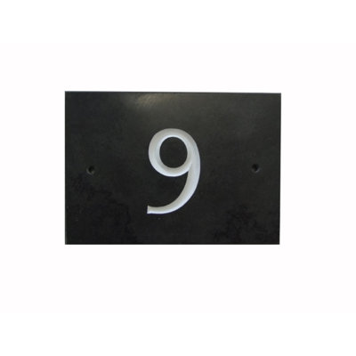 Odacia 10cm H Stone House Number