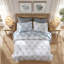 Cotton Blend Floral Quilt Set