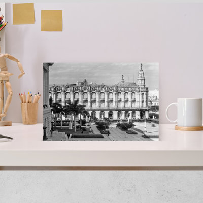 1930S 1940S The Great Theater Of Havana Cuba Classic Retro Vintage Architecture Tropical Wall Art