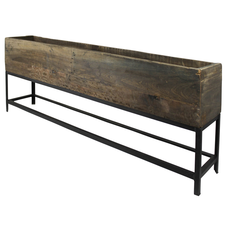 Bolette Wood Planter Box
