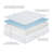 10-Inch Dual Layer Memory Foam Mattress With Bamboo Infused Cover - Twin-205775760-205775757