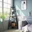 160.5cm H x 70cm W Iron Corner Bookcase