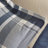 Robbie Navy Plaid 9-Piece Queen Comforter Set with Bed Sheets-293490508-373241203