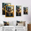 Monkey Gangster in NYC I - Impression sur toile-1167023049-1167023028