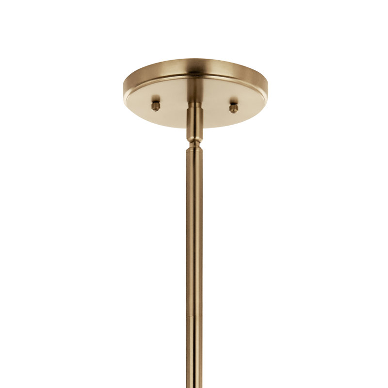 Lustre 6 lumières 30,25 po, Laiton