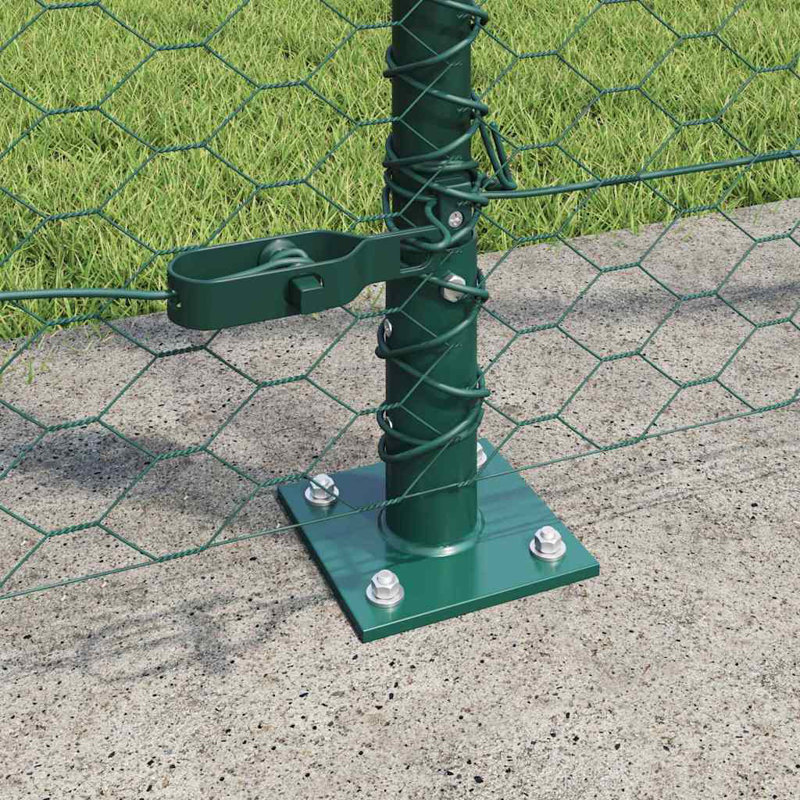 Fencing Kits Fencing, 140cm H x 2500cm W, Green