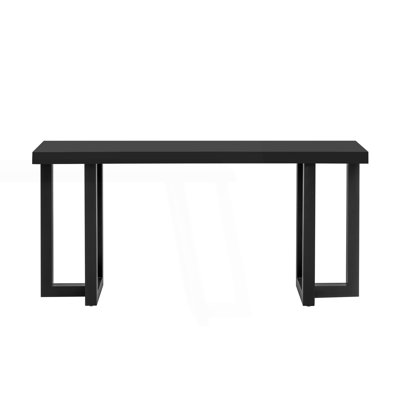 Geometric Design Console Table, Behind Couch Table